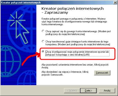 [Kreator polaczen internetowych - SCREENSHOT]