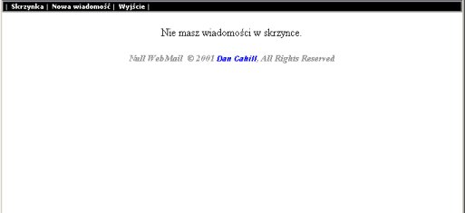 [Skrzynka: brak wiadomosci - SCREENSHOT]
